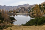 GIRO DEI CINQUE LAGHI sul sent. CAI 250 al RIF. GEMELLI da Carona il 26 ottobre 2017 - FOTOGALLERY